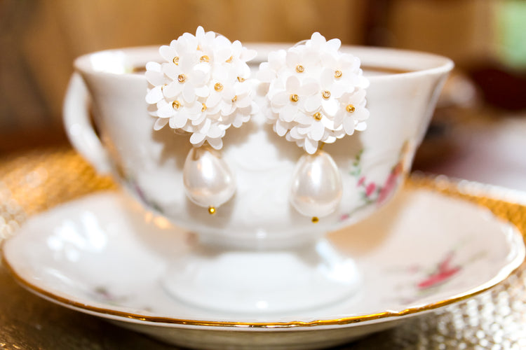 Flower cluster pearls